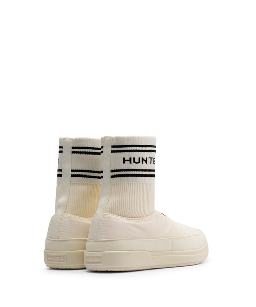 HUNTER（ハンター）の「ユニセックス イン/アウト ハンター ニッテッド ソック スリッパ（スリッポン・レディース・ブラック/ホワイト・UK3/UK4/UK5/UK6/UK7/UK8/UK9）」の9枚目の写真