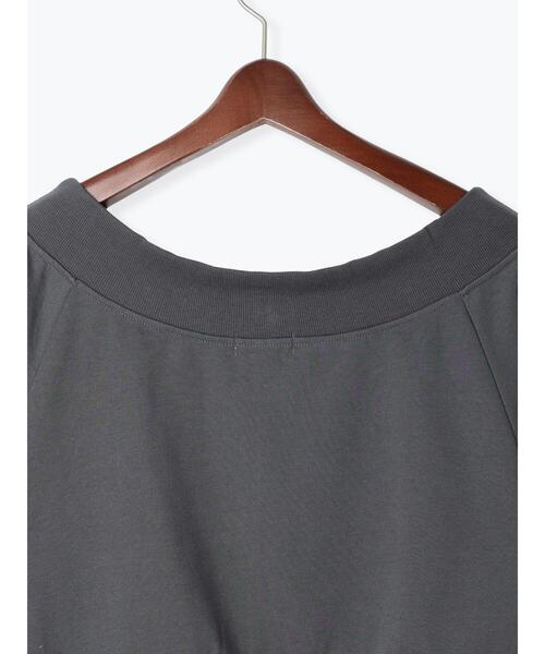 Te chichi TERRASSE（テチチテラス）の「ダブルジップオフショルカットトップス（その他トップス・レディース・キナリ/チャコールグレー/グレー・F）」の17枚目の写真