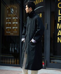 Barbour バブアー　Balvenie　ライナーコート　カーキ Barbour ノーカラーコート コート 「BARBOUR/バブアー」ROUND