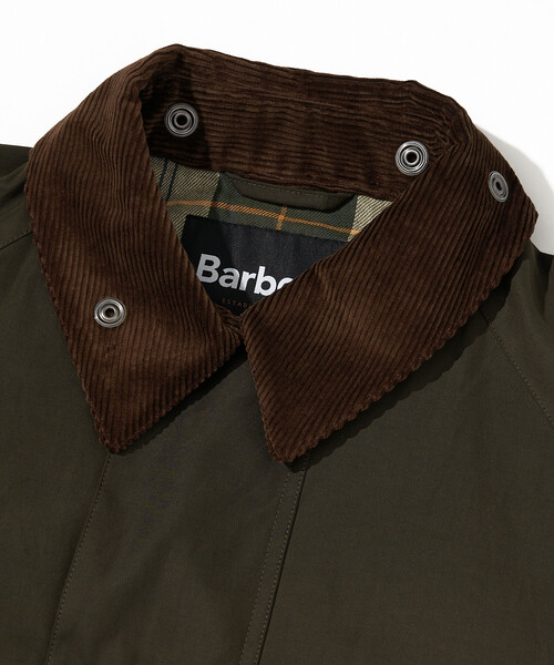 Barbour（バブアー）の「Barbour/バブアー 別注 SNOWDON（ブルゾン・メンズ・ブラック/ブラウン/セージグリーン・38/40/42）」の4枚目の写真