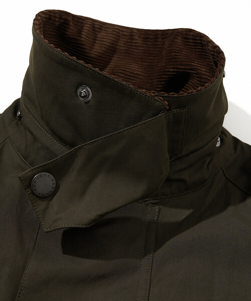 Barbour（バブアー）の「Barbour/バブアー 別注 SNOWDON（ブルゾン・メンズ・ブラック/ブラウン/セージグリーン・38/40/42）」の5枚目の写真