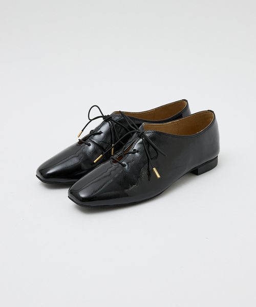 Au BANNISTER(オゥバニスター)の「Au/レースアップソフトシューズ(その他シューズ・レディース・ブラック/ブラック系その他2/ネイビー・36/38/39/35/37)」の2枚目の写真