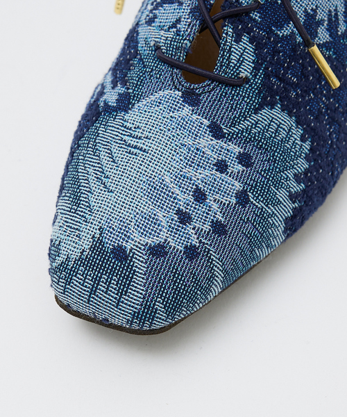 Au BANNISTER(オゥバニスター)の「Au/レースアップソフトシューズ(その他シューズ・レディース・ブラック/ブラック系その他2/ネイビー・36/38/39/35/37)」の4枚目の写真