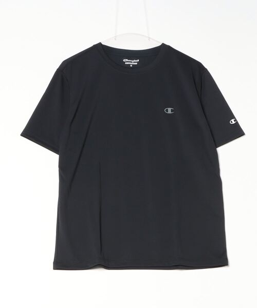 Champion（チャンピオン）の「チャンピオン  SHORT SLEEVE T-SHIRT（Tシャツ/カットソー・メンズ・サンドグレー/ホワイト/ブラック/ネイビー・M/L/LL）」の3枚目の写真