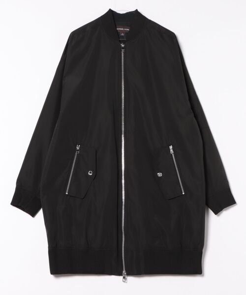 MICHAEL KORS（マイケルコース）の「オーバーサイズ ボンバー ジャケット（ブルゾン・メンズ・ブラック・M/S/L/XL）」の5枚目の写真