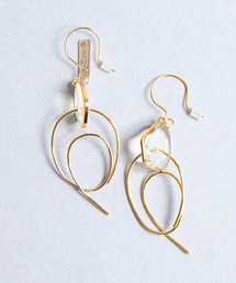 The Rule（ザルール）の「The Rule ザルール：Lotus hook pierced　曲線フックピアス（ピアス（両耳用））」