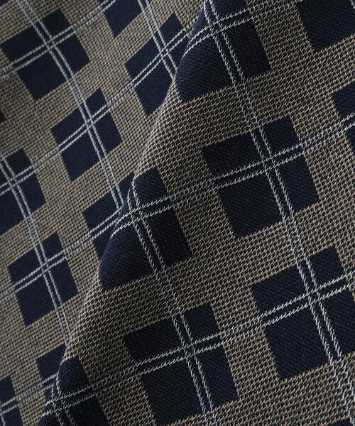 セール】◇チェックニットキャミワンピースセット（ワンピース