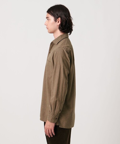 ALBIATE ブロックチェック ワンピースカラー シャツ（シャツ/ブラウス