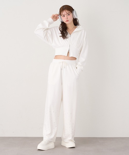 セール】【セットアップ対応】ビジュースウェットパンツ（スウェット