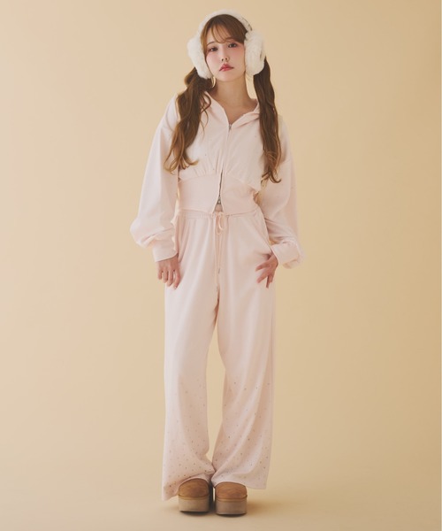 セール】【セットアップ対応】ビジュースウェットパンツ（スウェット