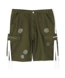 over print（オーバープリント）の「overprint/オーバープリント/Tourniquet half pants（デニムパンツ）」