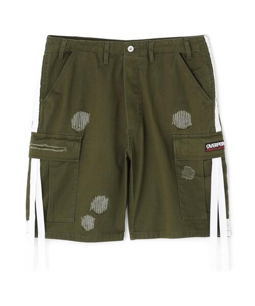 over print(オーバープリント)の「overprint/オーバープリント/Tourniquet half pants(デニムパンツ・レディース・ブルー/ブラック/オリーブ系・L/M/XL/S)」の3枚目の写真
