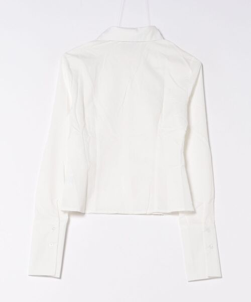 almo（アルモ）の「【LAMPOON】ロングカフスシャツ（シャツ/ブラウス・レディース・ホワイト・SMALL/MEDIUM/LARGE）」の2枚目の写真