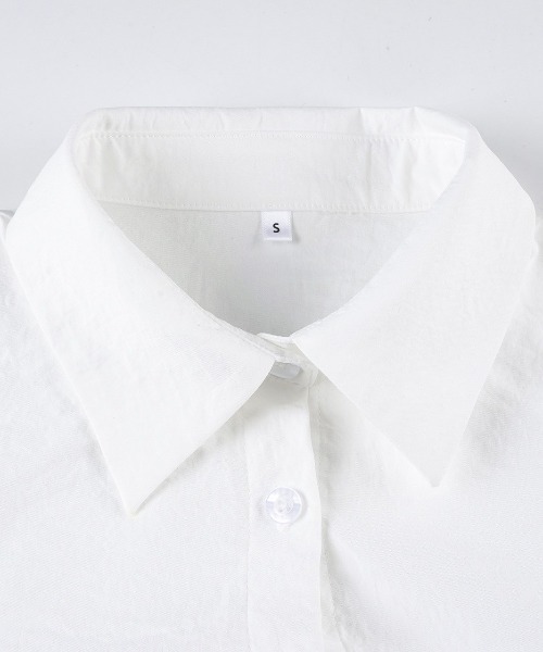 almo（アルモ）の「【LAMPOON】ロングカフスシャツ（シャツ/ブラウス・レディース・ホワイト・SMALL/MEDIUM/LARGE）」の21枚目の写真