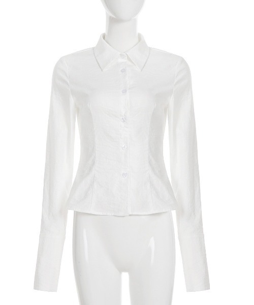 almo（アルモ）の「【LAMPOON】ロングカフスシャツ（シャツ/ブラウス・レディース・ホワイト・SMALL/MEDIUM/LARGE）」の17枚目の写真