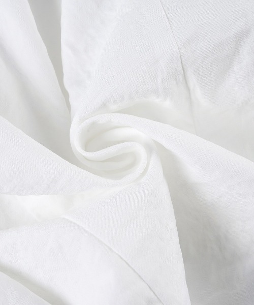 almo（アルモ）の「【LAMPOON】ロングカフスシャツ（シャツ/ブラウス・レディース・ホワイト・SMALL/MEDIUM/LARGE）」の7枚目の写真