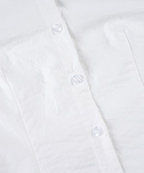 almo（アルモ）の「【LAMPOON】ロングカフスシャツ（シャツ/ブラウス・レディース・ホワイト・SMALL/MEDIUM/LARGE）」の3枚目の写真