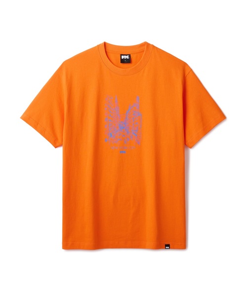 FTC（エフティーシー）の「NYC STREET TEE（Tシャツ/カットソー・メンズ・ホワイト/ブラック/オレンジ・MEDIUM/LARGE/X-LARGE）」の3枚目の写真