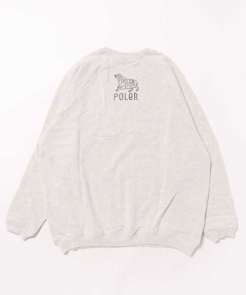 セール】POLER/ポーラー トレーナー スウェット キッズ クルーネック