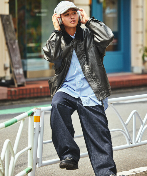 FREAK'S STORE/フリークスストア レザレット ワークジャケット