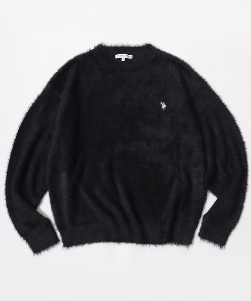 U.S. POLO ASSN./ユーエスポロアッスン オーバーサイズ シャギー