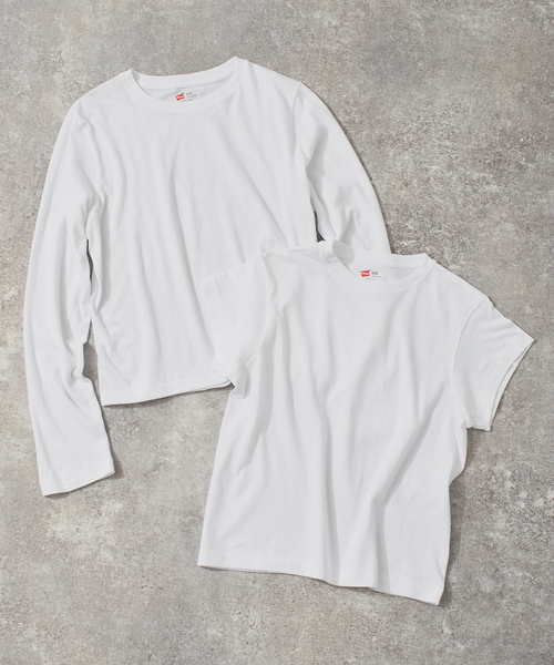 77kiiti09 argue カットソー2枚セット おまけ付き HUG.U（ハグユー） tシャツ フェイクレイヤードロンT レディース