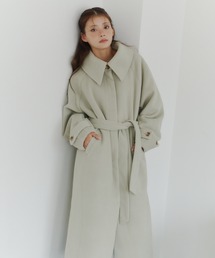 ❗️ひよこ豆❗️エマクローズ　コート オーバーサイズ ラグランスリーブ ロングバルマカーンコート