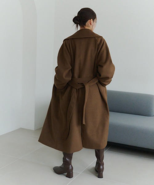 セール】ステンカラーロングコート（ステンカラーコート）｜powwa more