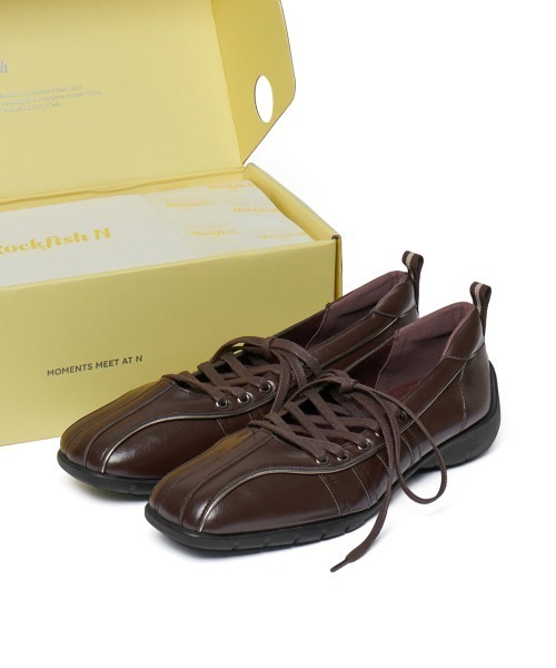 ROCKFISH WEATHERWEAR（ロックフィッシュウェザーウェア）の「[ROCKFISH N] BLISS LACEUP SNEAKERS V2（スニーカー・レディース・ブラック/マスタード/ベージュ/シルバー/ブラウン・24.5cm/24.0cm/23.5cm/23.0cm/25.0cm）」の13枚目の写真