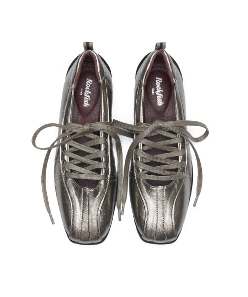 ROCKFISH WEATHERWEAR（ロックフィッシュウェザーウェア）の「[ROCKFISH N] BLISS LACEUP SNEAKERS V2（スニーカー・レディース・ブラック/マスタード/ベージュ/シルバー/ブラウン・24.5cm/24.0cm/23.5cm/23.0cm/25.0cm）」の22枚目の写真