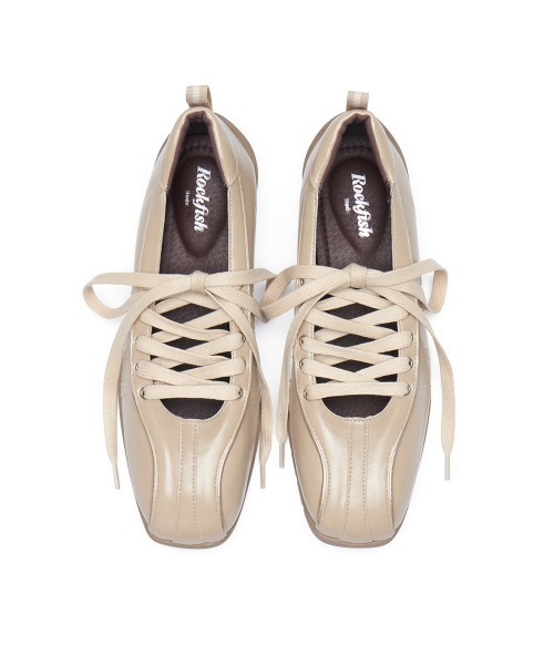 ROCKFISH WEATHERWEAR（ロックフィッシュウェザーウェア）の「[ROCKFISH N] BLISS LACEUP SNEAKERS V2（スニーカー・レディース・ブラック/マスタード/ベージュ/シルバー/ブラウン・24.5cm/24.0cm/23.5cm/23.0cm/25.0cm）」の14枚目の写真