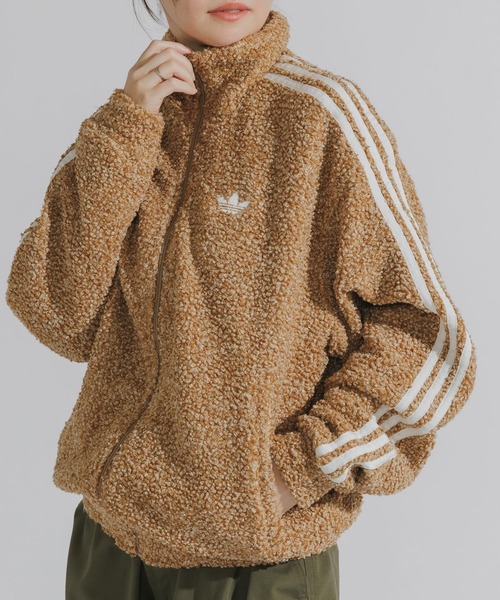 00's adidas トラックジャケット コットンニット トレフォイル adidas/アディダス ORI BOUCLE FB TT ブークレニット トラック