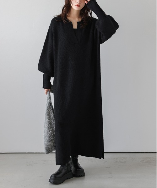 タイムセール！louiseMisha ニット ワンピース セール】 《XS-LLsize》マルチウェイニットワンピース【洗濯機