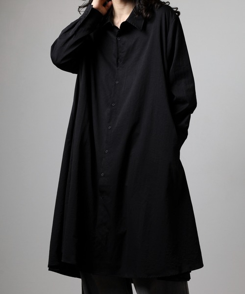 revertical(リバーティカル)の「ロングシャツ(シャツ/ブラウス・メンズ・ブラック/チャコール/カーキ・L/M)」の19枚目の写真