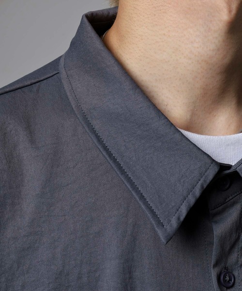 revertical(リバーティカル)の「ロングシャツ(シャツ/ブラウス・メンズ・ブラック/チャコール/カーキ・L/M)」の13枚目の写真