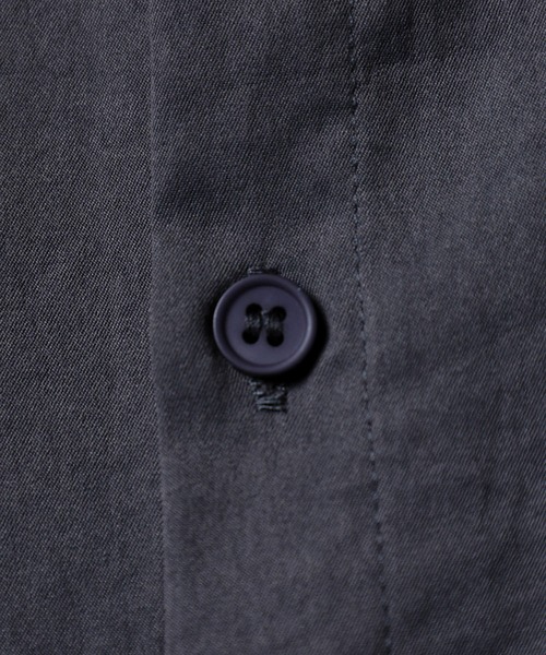 revertical(リバーティカル)の「ロングシャツ(シャツ/ブラウス・メンズ・ブラック/チャコール/カーキ・L/M)」の14枚目の写真