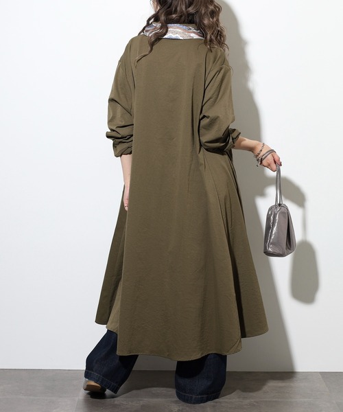 revertical(リバーティカル)の「ロングシャツ(シャツ/ブラウス・メンズ・ブラック/チャコール/カーキ・L/M)」の9枚目の写真