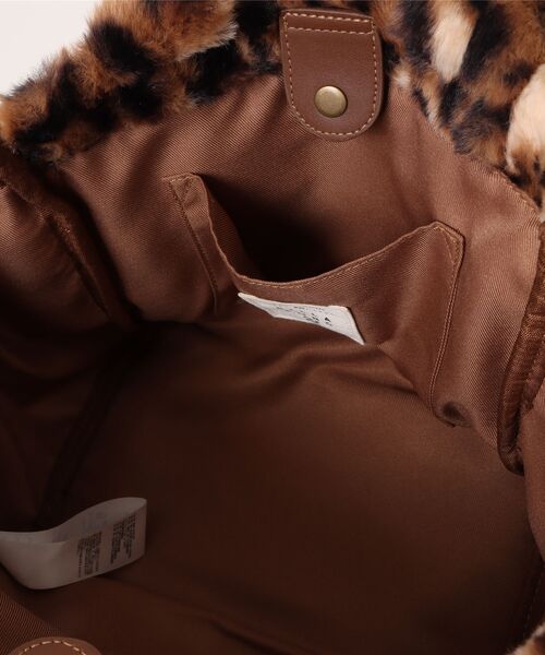 BILLABONG(ビラボン)の「BILLABONG/ビラボン トートバッグ FUR MINI TOTE BAG BF014-924(トートバッグ・レディース・レオパード/ブラック/ベージュ/ホワイト・FREE)」の10枚目の写真