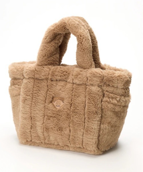 BILLABONG(ビラボン)の「BILLABONG/ビラボン トートバッグ FUR MINI TOTE BAG BF014-924(トートバッグ・レディース・レオパード/ブラック/ベージュ/ホワイト・FREE)」の4枚目の写真