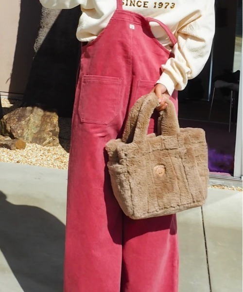 BILLABONG(ビラボン)の「BILLABONG/ビラボン トートバッグ FUR MINI TOTE BAG BF014-924(トートバッグ・レディース・レオパード/ブラック/ベージュ/ホワイト・FREE)」の12枚目の写真