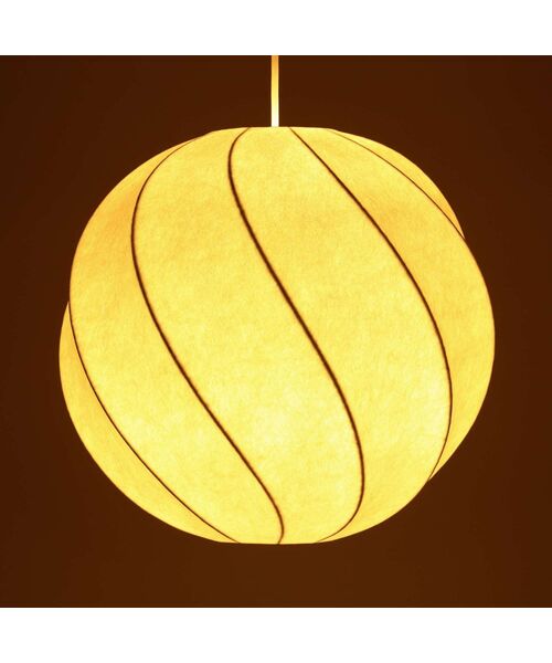 ツイストオーブペンダントランプ ホワイト（照明）｜Francfranc