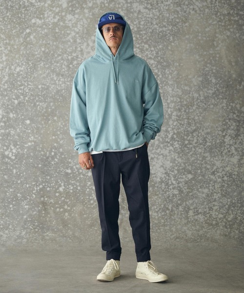 THEOREM(セオレム)の「mp14227- Turn up TR Stripe Tapered Pants ピンストライプテーパードスラックス パンツ(TRM25-P023A)(スラックス・メンズ・ブラック系その他/ネイビー系/グレー系その他・S/M/L/XL)」の16枚目の写真