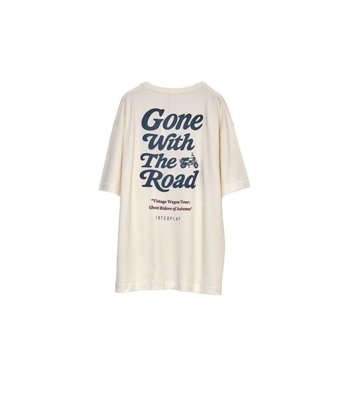 INTERPLAY(インタープレイ)の「【INTERPLAY】Gone The Road S/S Tee(Tシャツ/カットソー・メンズ・ブラック/ヘザーグレー/オフホワイト・LARGE/X-LARGE)」の1枚目の写真