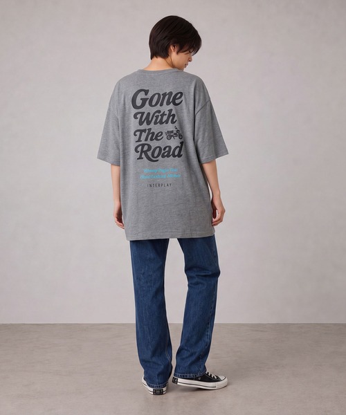 INTERPLAY(インタープレイ)の「【INTERPLAY】Gone The Road S/S Tee(Tシャツ/カットソー・メンズ・ブラック/ヘザーグレー/オフホワイト・LARGE/X-LARGE)」の12枚目の写真