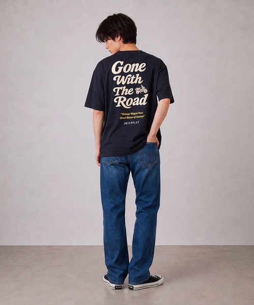 INTERPLAY(インタープレイ)の「【INTERPLAY】Gone The Road S/S Tee(Tシャツ/カットソー・メンズ・ブラック/ヘザーグレー/オフホワイト・LARGE/X-LARGE)」の8枚目の写真