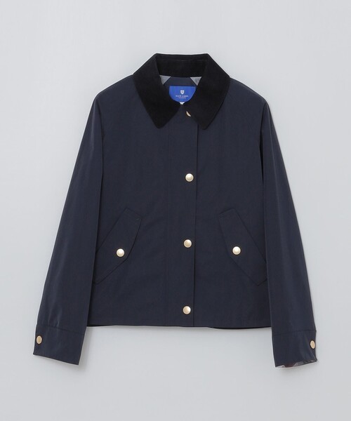 BLUE LABEL CRESTBRIDGE（ブルーレーベルクレストブリッジ）の「コーデュロイカラーブルゾン（ブルゾン・レディース・ベージュ/ネイビー・38/36）」の10枚目の写真