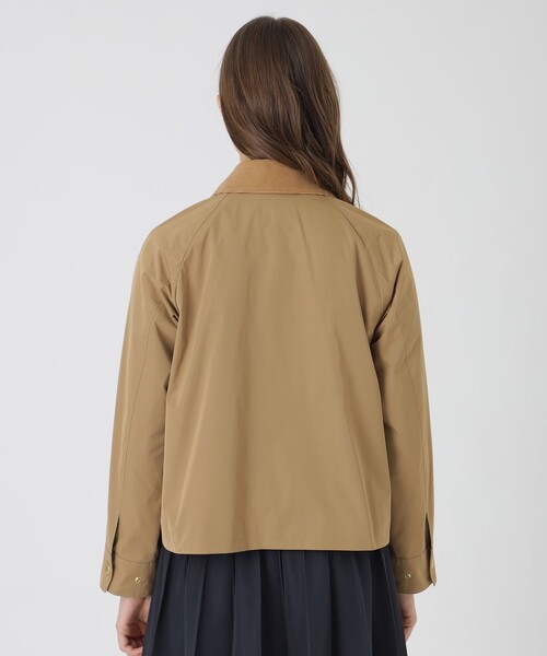 BLUE LABEL CRESTBRIDGE（ブルーレーベルクレストブリッジ）の「コーデュロイカラーブルゾン（ブルゾン・レディース・ベージュ/ネイビー・38/36）」の14枚目の写真