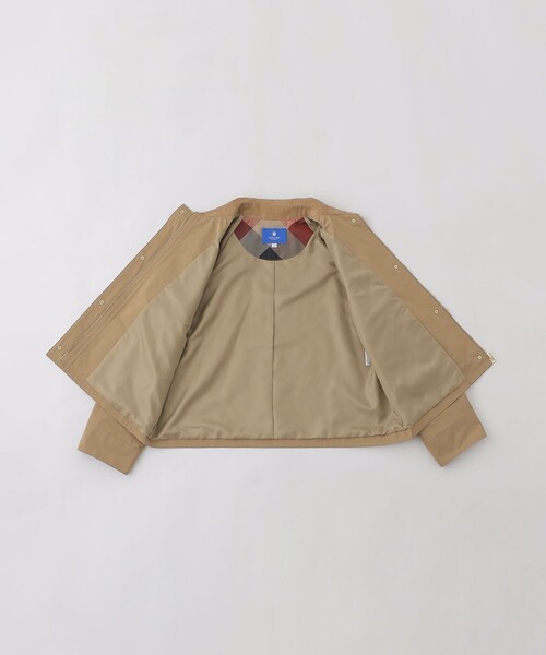 BLUE LABEL CRESTBRIDGE（ブルーレーベルクレストブリッジ）の「コーデュロイカラーブルゾン（ブルゾン・レディース・ベージュ/ネイビー・38/36）」の17枚目の写真