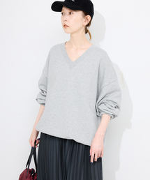 SLOBE IENA（スローブイエナ）の「Vネックビックシルエットスウェット（スウェット）」