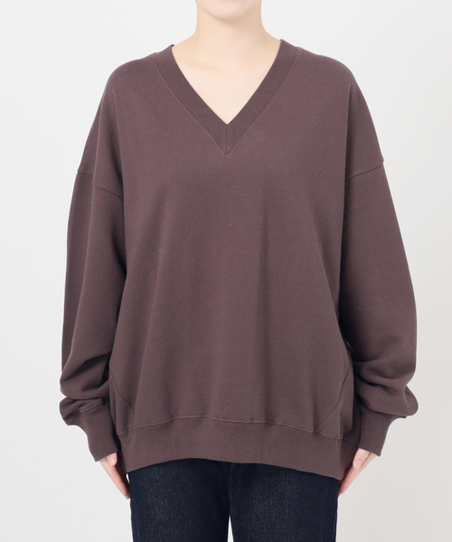 イエナ　Vネックコットンニット　ビックシルエット blc-eb199_17.jpg